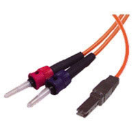 Cablestogo 3m MTRJ/ST Duplex 62.5/125 Multimode Fiber Patch Cable (20820)